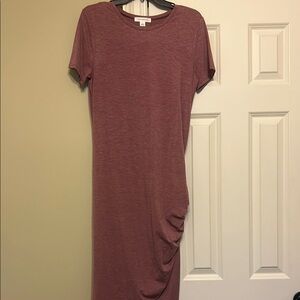 Casual Mauve Dress